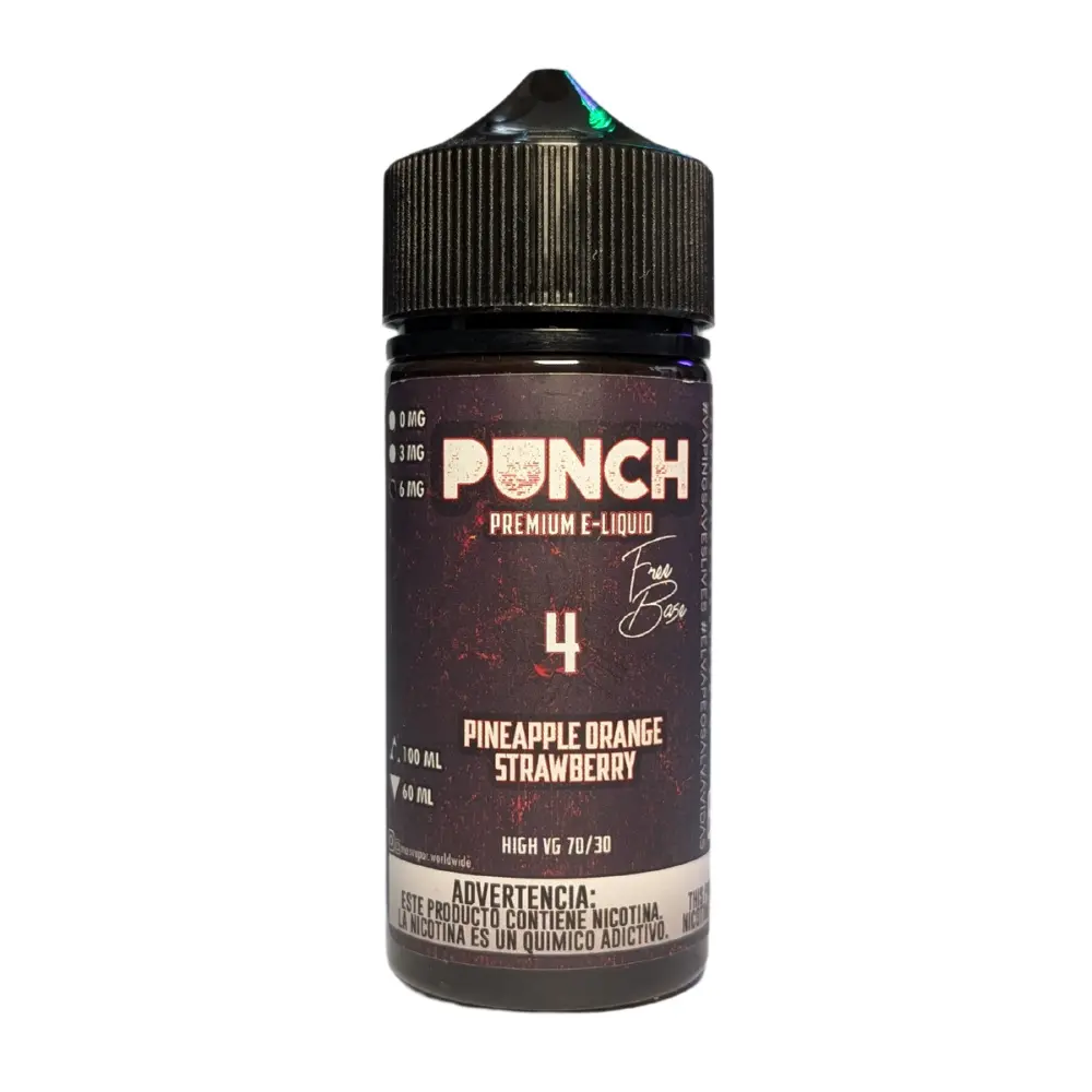 [Native Flavors Líquido Vape 100mL-Native Flavors - 100mL - Pineapple Orange Strawberry - 6mg] Native Flavors Líquido Vape 100mL (Pineapple Orange Strawberry, 6mg)