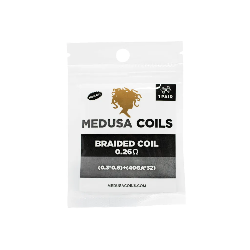 [Resistencia Medusa Coil Prefabricado con Algodón-Medusa - Clapton 0.6 Ohms] Resistencia Medusa Coil Prefabricado con Algodón (Clapton 0.6 Ohms)