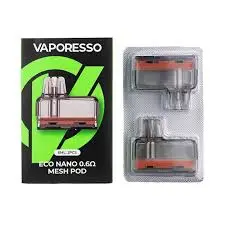 [Pod Repuesto Vaporesso ECO Nano 6mL-Vaporesso - 0.8 Ohms] Pod Repuesto Vaporesso ECO Nano 6mL (0.8 Ohms)