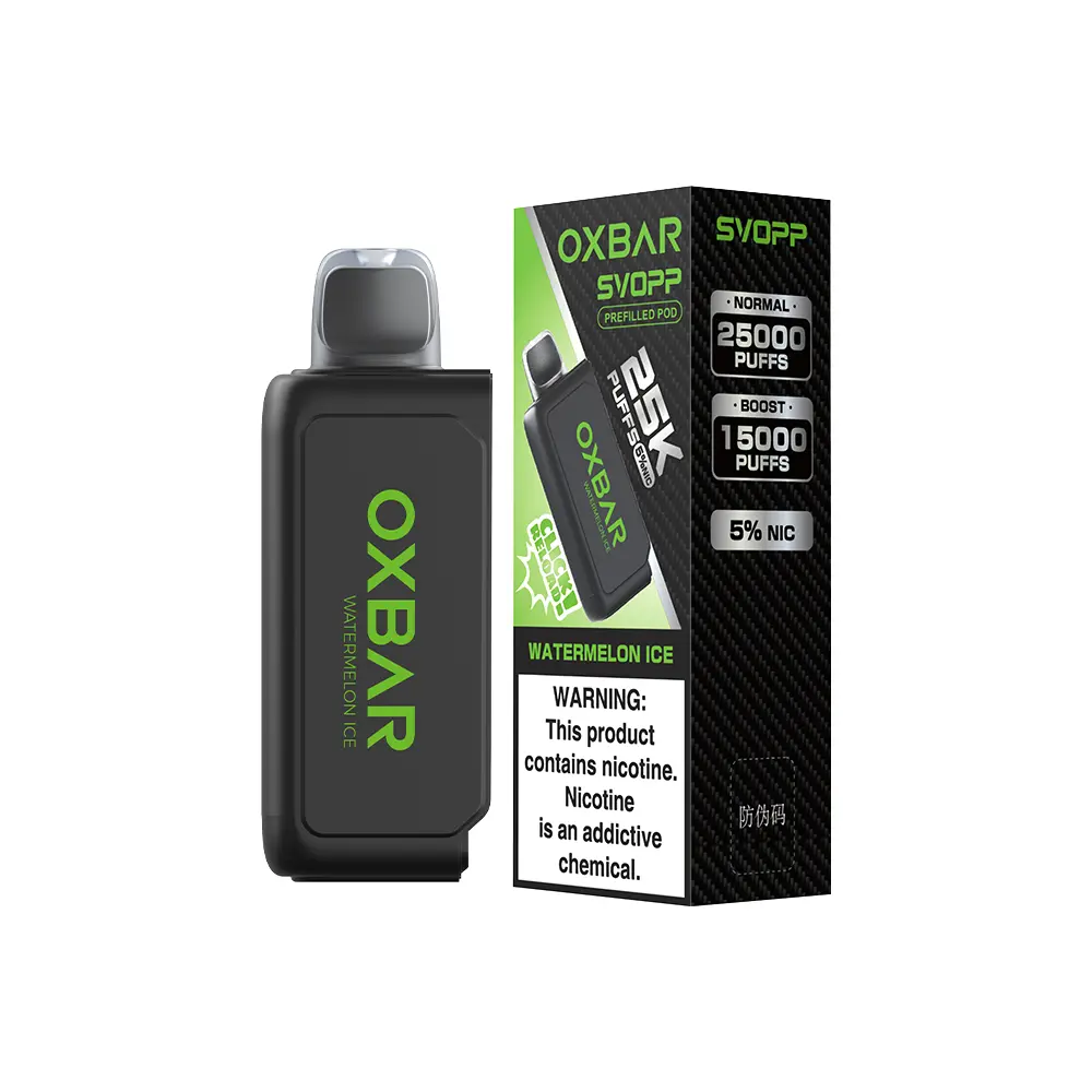 [Pod Repuesto Oxbar Svopp 25000 Puffs-Oxbar - Watermelon Ice - 5% - 25000] Pod Repuesto Oxbar Svopp 25000 Puffs (Watermelon Ice)