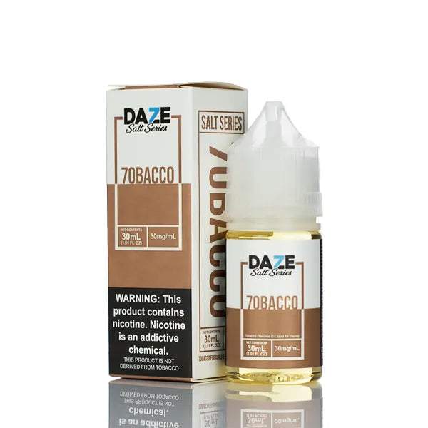[7Daze Tobacco Sales de Nicotina 30mL-7Daze - Tobacco - 50mg] 7Daze Tobacco Sales de Nicotina 30mL (50mg)