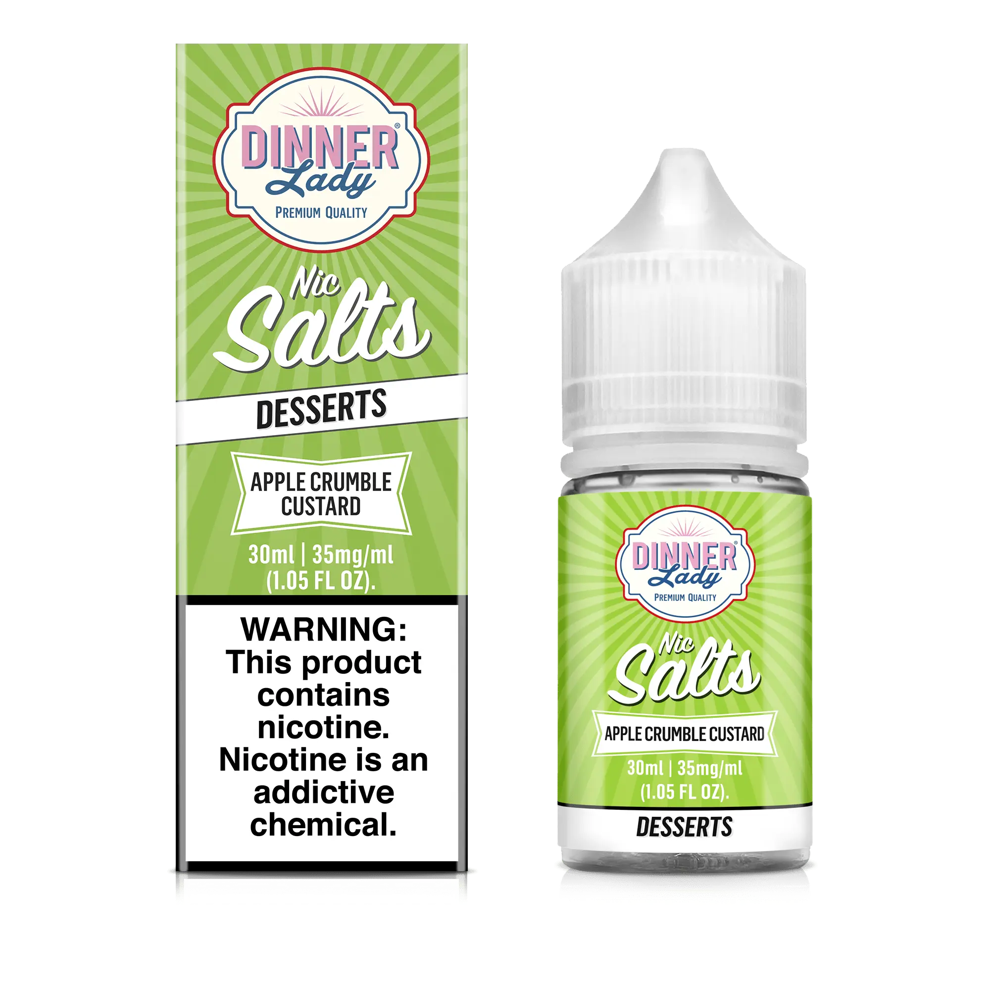 [Dinner Lady Postres Sales de Nicotina 30mL-Dinner Lady - 30mL - Strawberry Macaroon - 25mg] Dinner Lady Postres Sales de Nicotina 30mL (Strawberry Macaroon, 25mg)