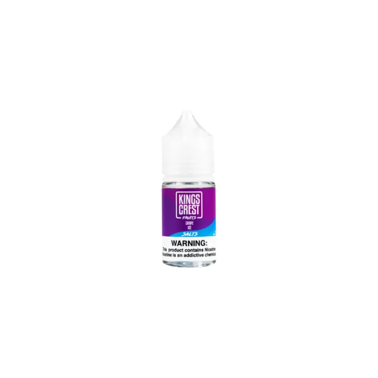 [Kings Crest Fruits Sales de Nicotina 30mL-Kings Crest - 30mL - Grape Ice - 50mg] Kings Crest Fruits Sales de Nicotina 30mL (Grape Ice, 50mg)