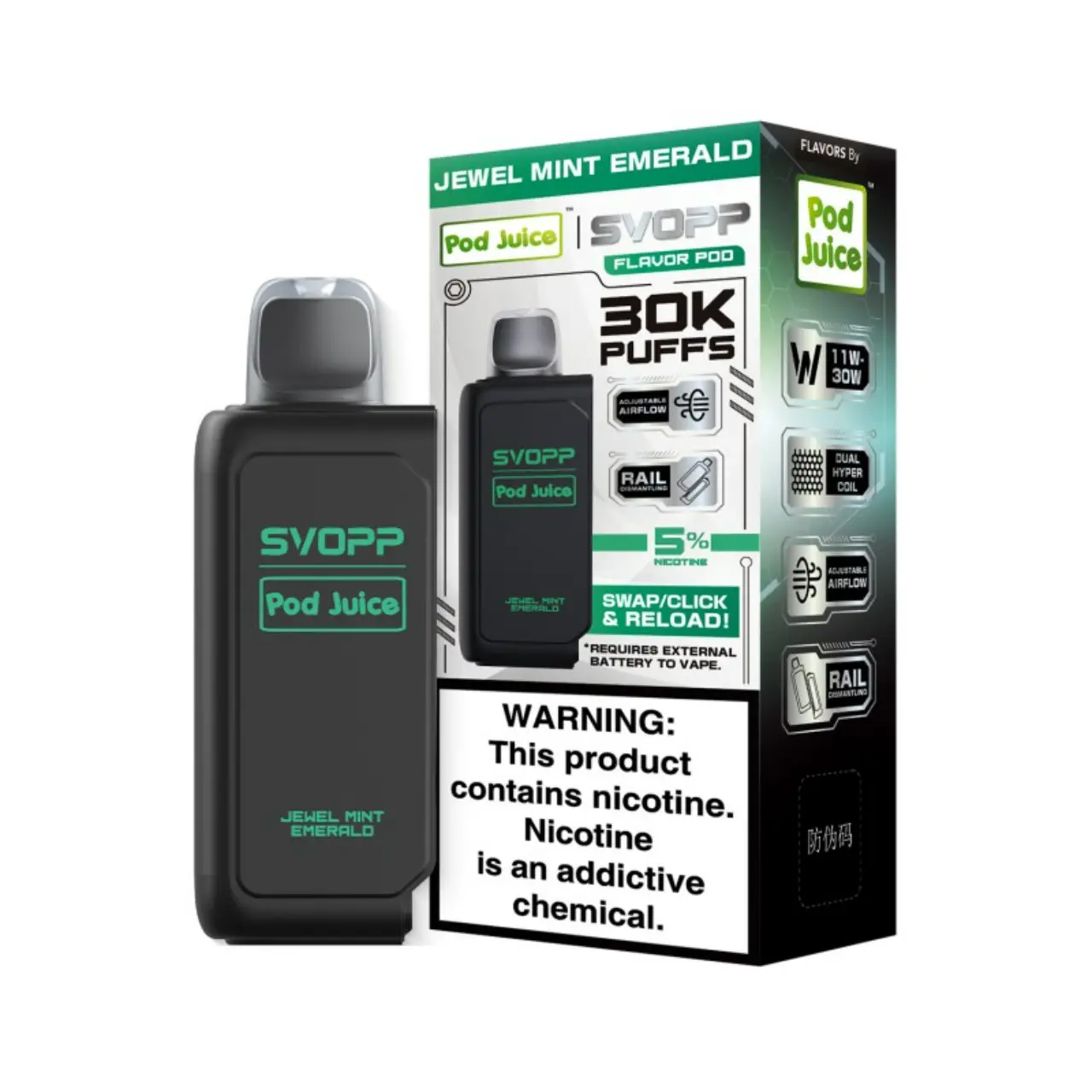 [Pod de Repuesto OXBAR Svopp 30k Puffs-Oxbar - Rocket Pop - 5%] Pod de Repuesto OXBAR Svopp 30k Puffs (Rocket Pop)