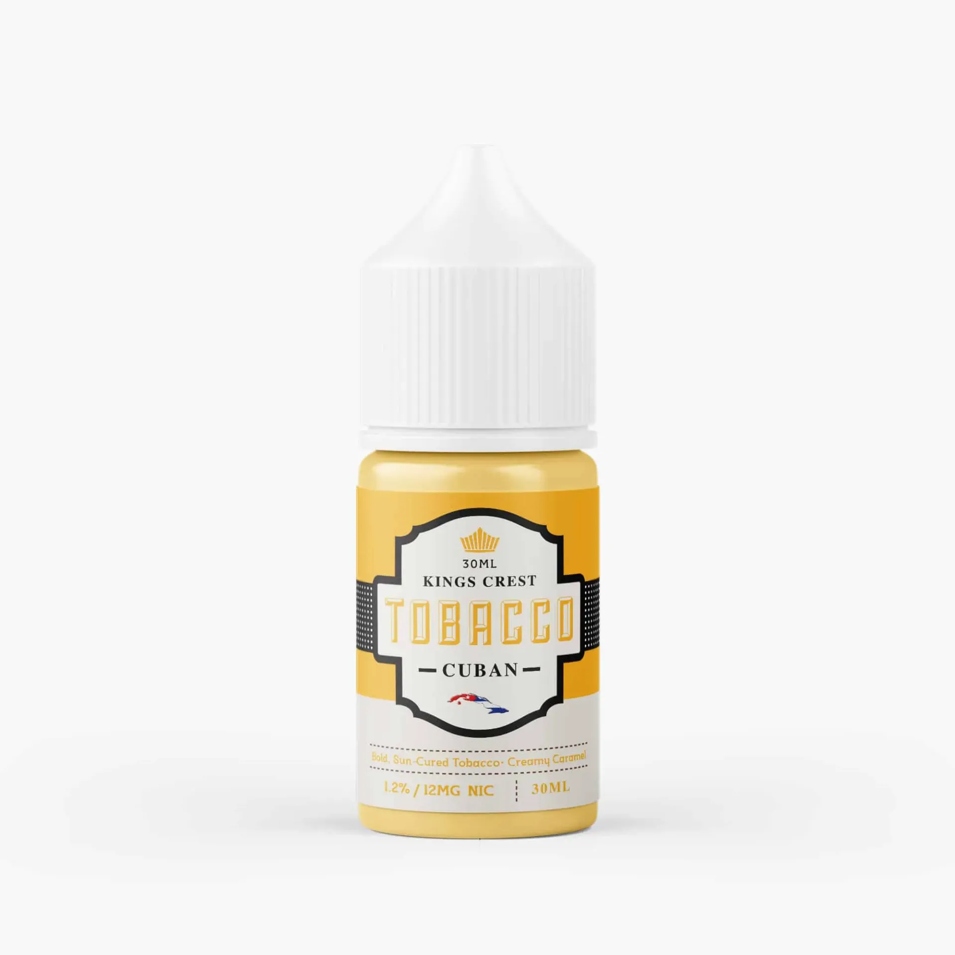 [Kings Crest Tobacco Sales de Nicotina 30mL-Kings Crest - 30mL - Cuban Tobacco - 50mg] Kings Crest Tobacco Sales de Nicotina 30mL (Cuban Tobacco, 50mg)
