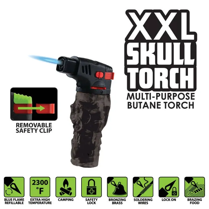 Fosforera XXL Torch Sugar Skull | SMOKE ZILLA