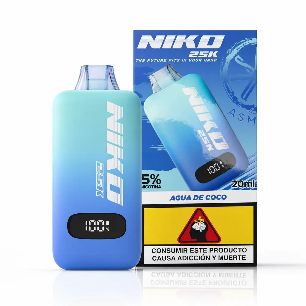 [Vape Desechable Niko 25000 Puffs-Niko - Agua de Coco - 25000] Vape Desechable Niko 25000 Puffs (Agua de Coco)