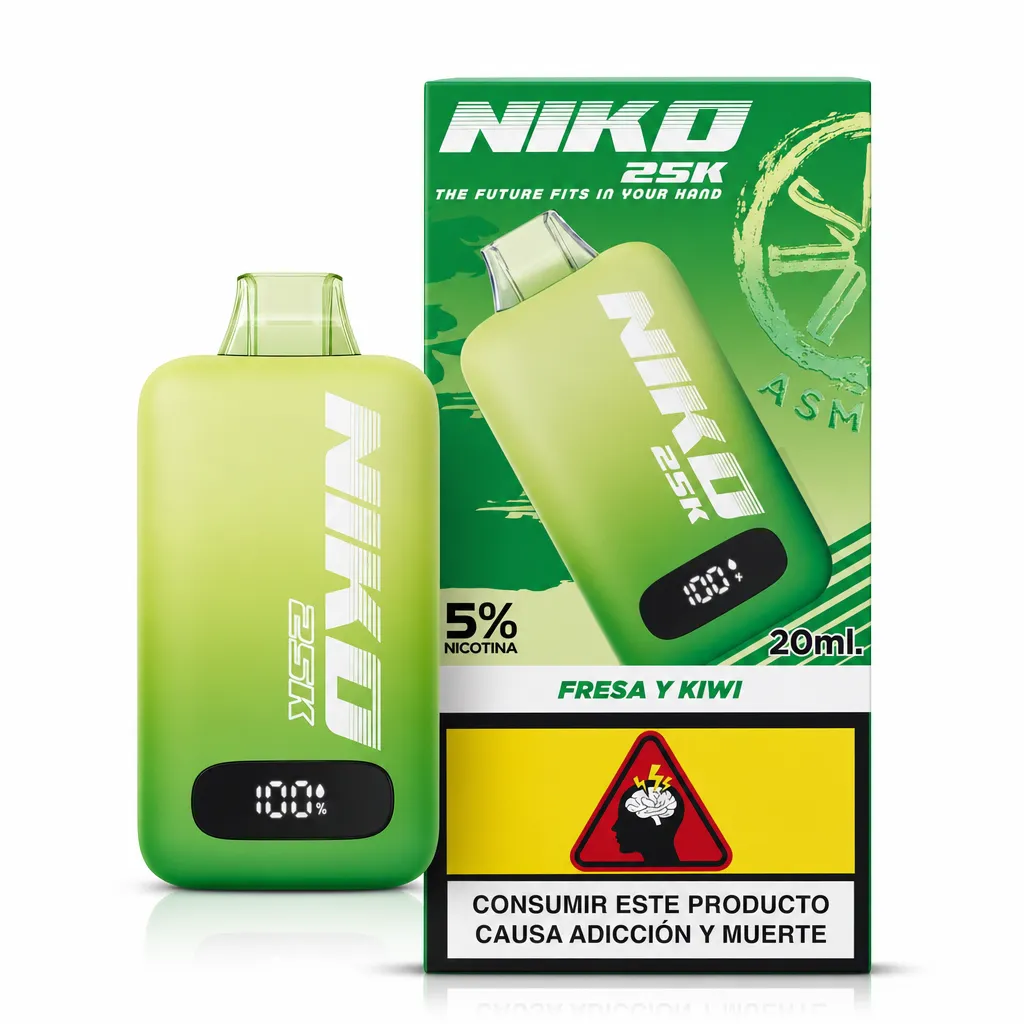 Vape Desechable Niko 25000 Puffs