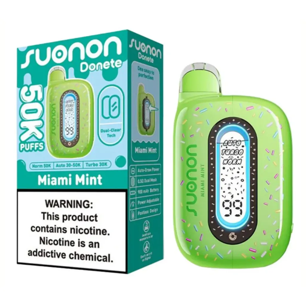 [Suonon Donete 50K Puff Desechable-Suonon - Miami Mint] Suonon Donete 50K Puff Desechable (Miami Mint)