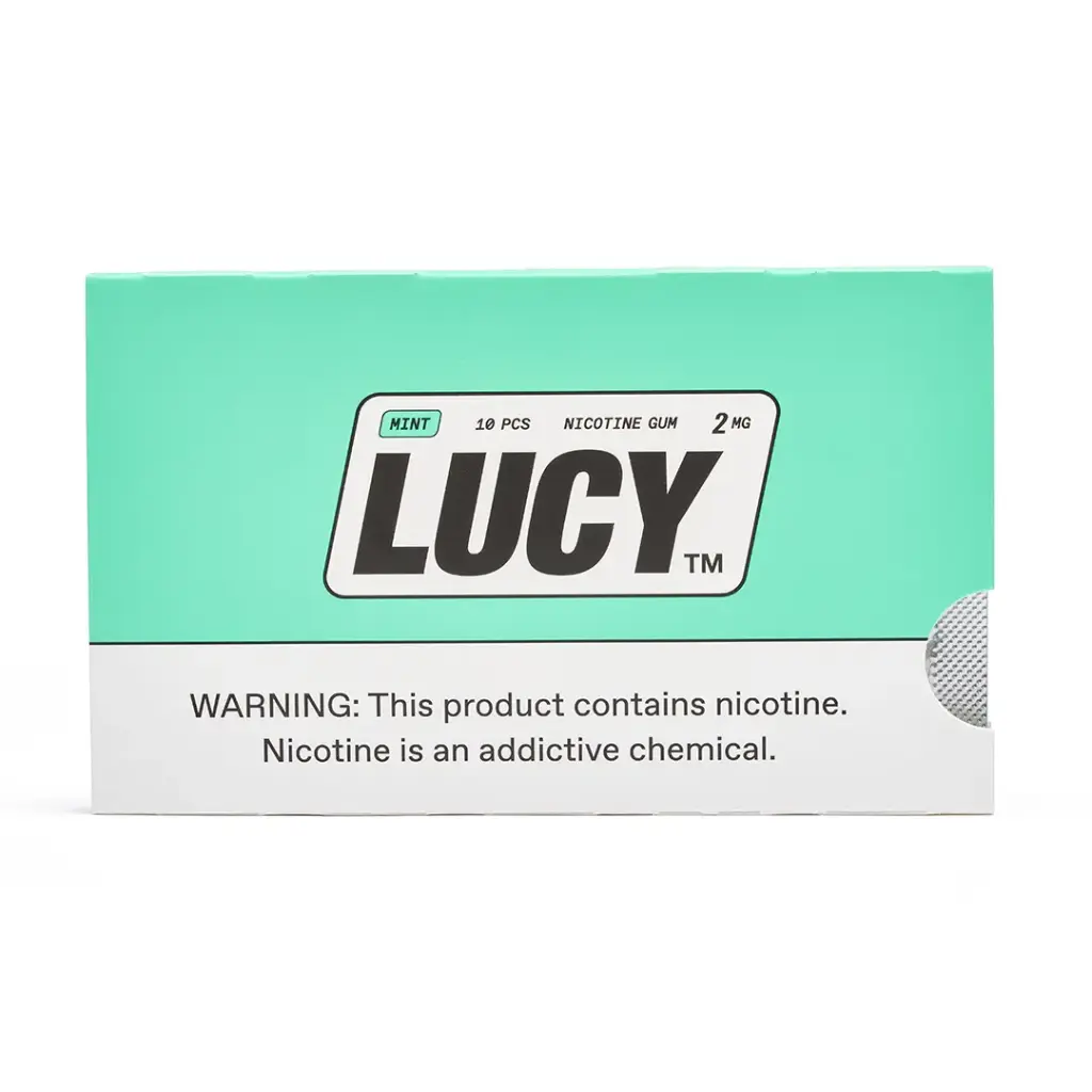 Chicle de Nicotina Lucy - 10 Unidades