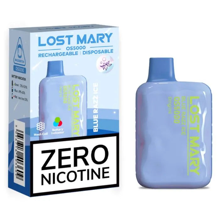 Vape Desechable Lost Mary Zero | 5000 Puffs | 0% Nicotina