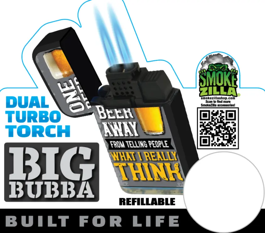[Smoke Zilla Encendedor Big Bubba Camo] Smoke Zilla Encendedor Big Bubba Camo