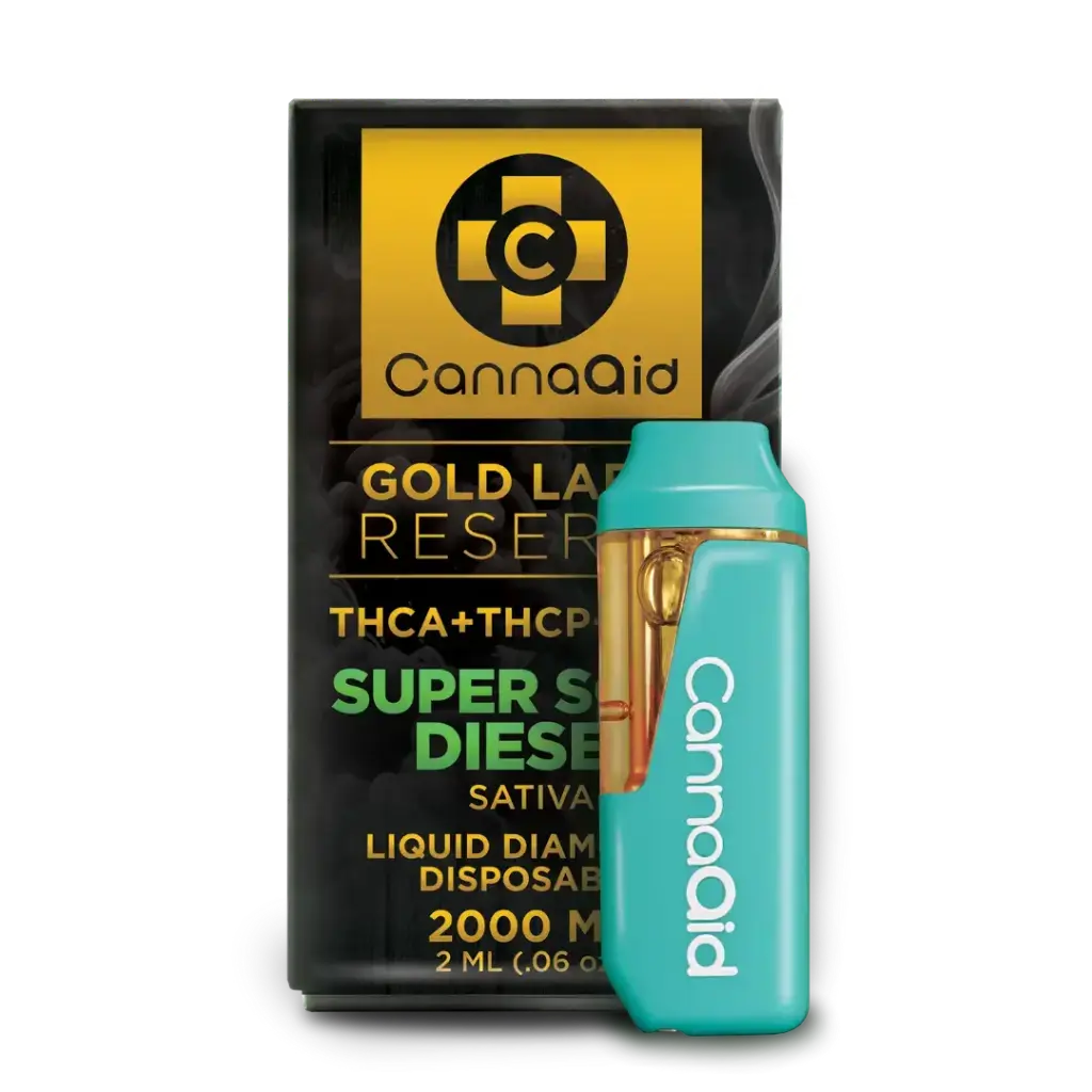 Vape THC - Gold Label Reserve THCA+THCP+THCB 2mL - CANNAAID