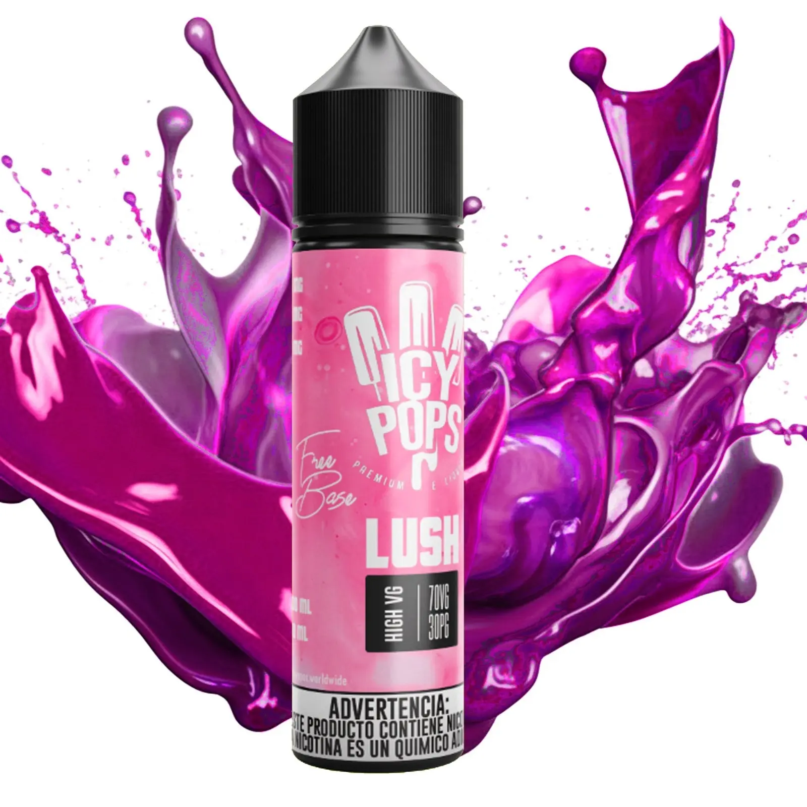 [Icy Pops Líquido Vape 60mL-Icy Pops - Mora - 6mg] Icy Pops Líquido Vape 60mL (Mora, 6mg)