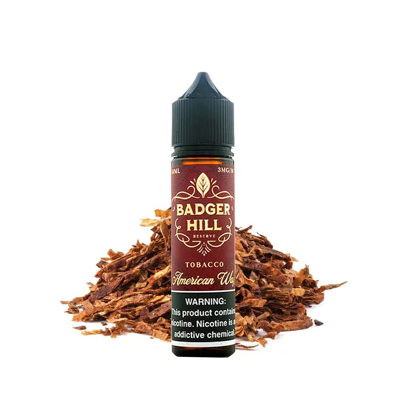 Badger Hill Tobacco Líquido Vape 60mL