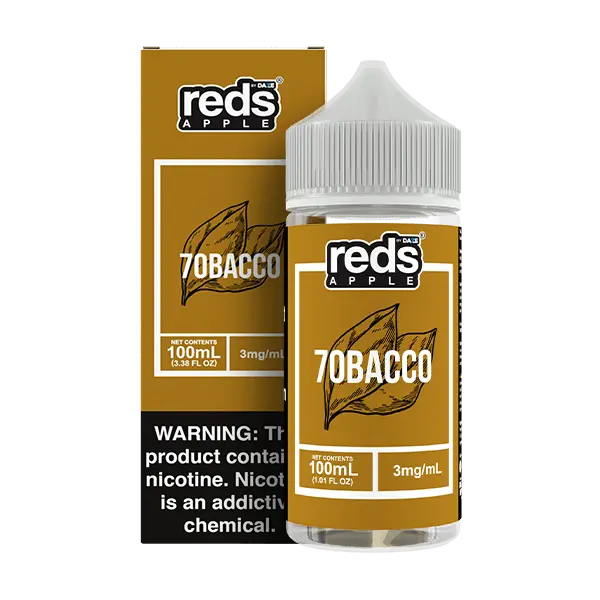 [7Daze Tobacco Líquido Vape 100mL-7Daze - 100mL - Tobacco - 6mg] 7Daze Tobacco Líquido Vape 100mL (6mg)