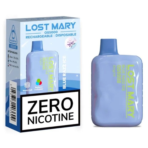 Vape Desechable Lost Mary Zero | 5000 Puffs | 0% Nicotina