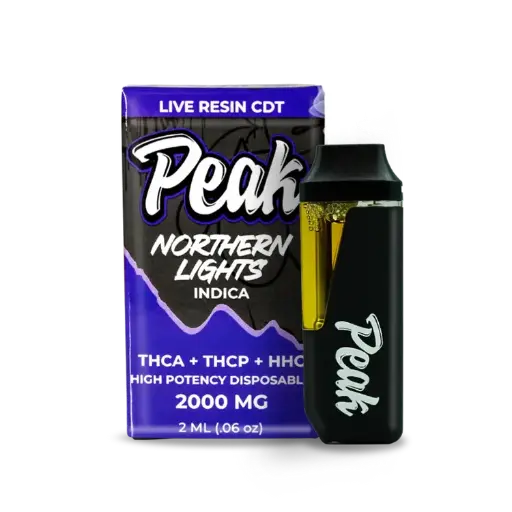 Vape PEAK 2000mg THCA + THCP + HHC Alta Potencia