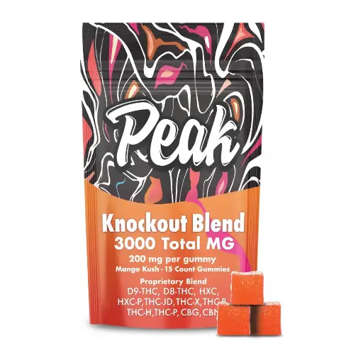 Gomitas THC - Knockout Blend 200mg - PEAK
