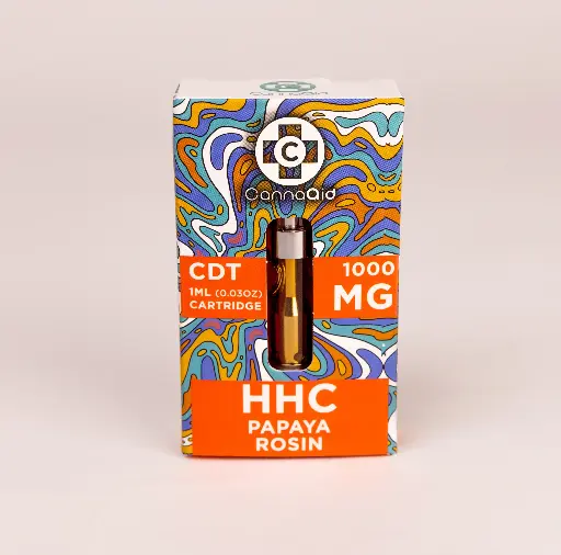 Cartucho HHC 1000mg CannaAid | Intenso y Relajante