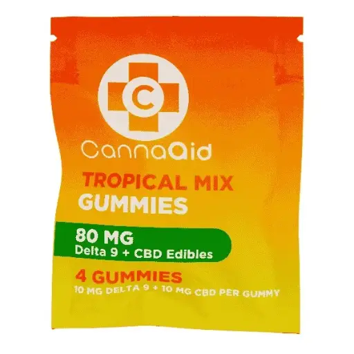 Tropical Mix  –  Gomitas D9 + CBD 10mg 