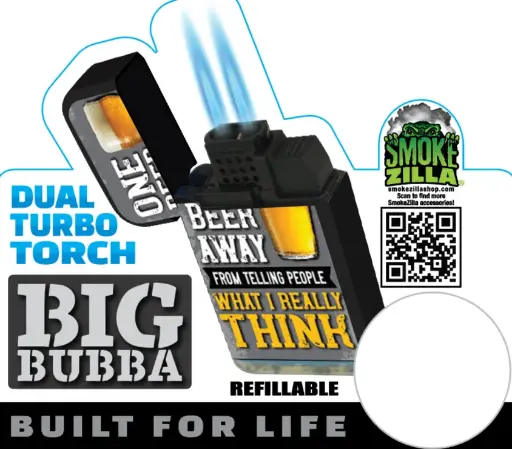 [Smoke Zilla - Encendedor Big Bubba - Camo Edition] Fosforera Big Bubba Camo | SMOKE ZILLA