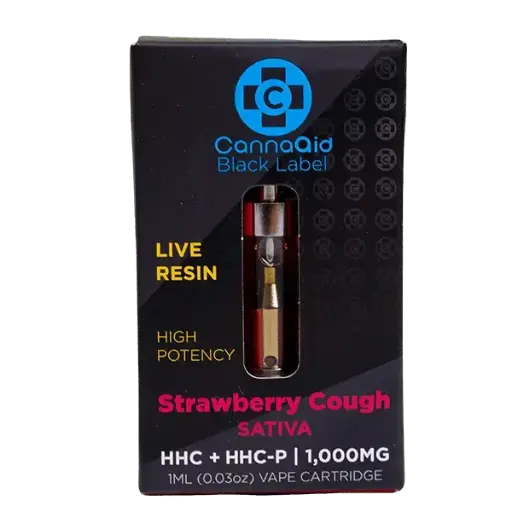 Cartucho Cannaaid Black Label | HHC + HHCP 1000mg